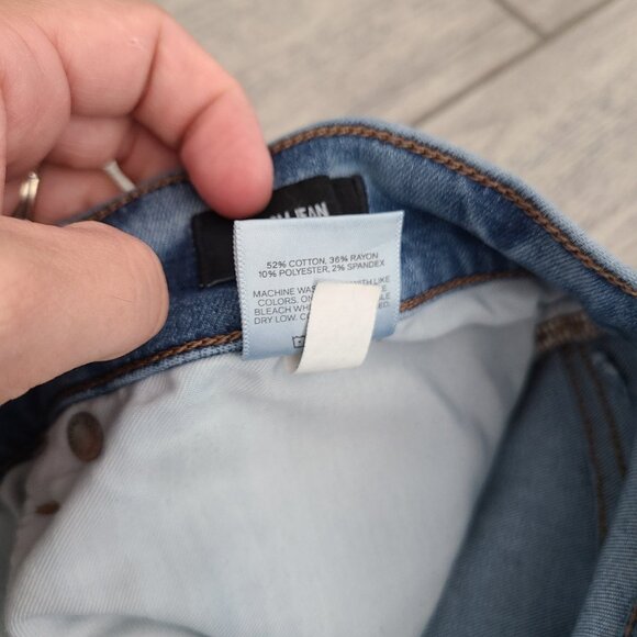 Express Super High Rise Mom Jeans Size 14 - Picture 12 of 14